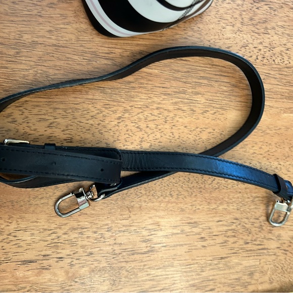 Kate Spade Black and Pink Striped Satchel - Picture 5 of 6